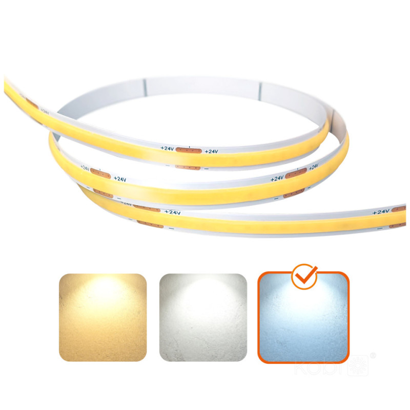Taśma Led Tramo 320 Cob 5M 6500K 24V Ip20 Kobi Premium
