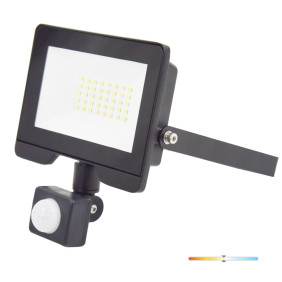 Oprawa Led Mhc Z Czujnikiem 30W Czarna Barwa Neutralna Biała Led2B Red