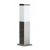 Lampa ogrodowa INOX SU-MA - srebrna 45cm 1xE27