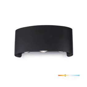 Kinkiet Ogrodowy Led Lumepra 6W 3000K Ip54 Czarny Kobi