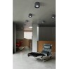 Czarna lampa tuba ECO ALIX NEW