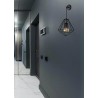 Kinkiet druciany czarny K-4008 z serii MARKO E27
