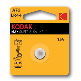 Bateria Kodak Supermax Lr44 Alkaliczna 1Szt. Blister