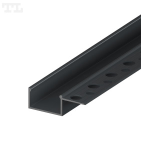 Profil Led Z Jednym Skrzydłem Gk14-3 1/2 Grafitowy Ral7016 1 M