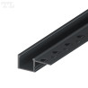 Profil LED GK z jednym uchem GK18-3 1/2 grafitowy RAL7016 3 m