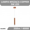 Lampa Wisząca Copper 5W Led