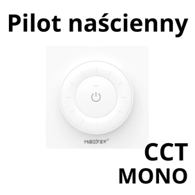 Pilot Naścienny Led K3-W Biały Mono/Cct 1-Strefowy