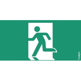 Piktogram Wyjście Ewakuacyjne - E1 (300X150Mm) / Logo / 85101