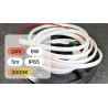 Taśma Led Wodoodporna 24V 8W Ip65 3000K Ciepła - 5M