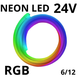Neon Leds Rgb 6X12Mm 24V 1M N24029