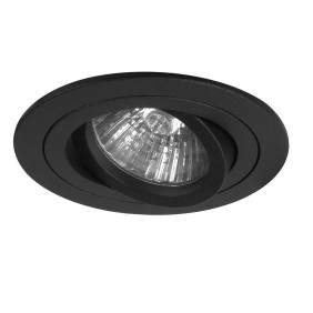 Mini Tuba Oprawa Halogenowa Czarna Gu10
