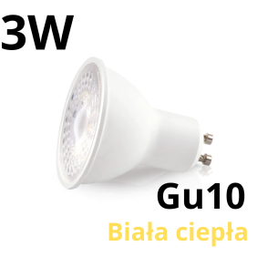 Żarówka Led Gu10 3W 3000K Kobi Premium