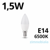 Żarówka Led Sw 1,5W E14 Barwa Zimnobiała