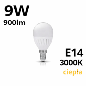 Żarówka Led E14 Premium 9W 900Lm - 3000K