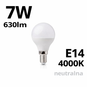 Żarówka Led G45 Golf Ball E14 7W 4000K 630Lm