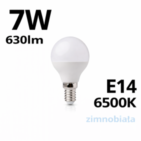 Żarówka Led G45 Golf Ball E14 7W 6500K 630Lm