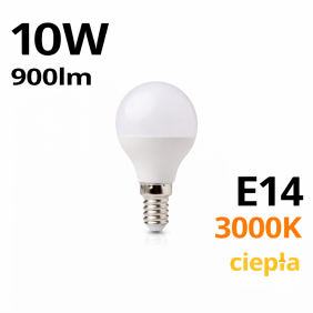 Żarówka Led G45 Golf Ball E14 10W 3000K 900Lm