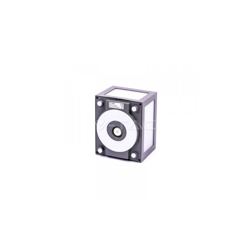 Oprawa Ścienna V-TAC 12W LED IP65 Szara VT-822 3000K 750lm