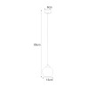 Lampa Wisząca K-5610 Z Serii Nira