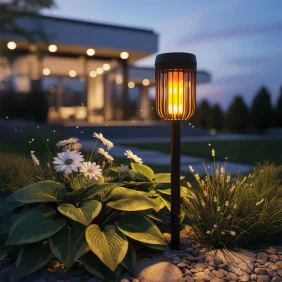 Lampka Solarna Flame 1800K Ip44