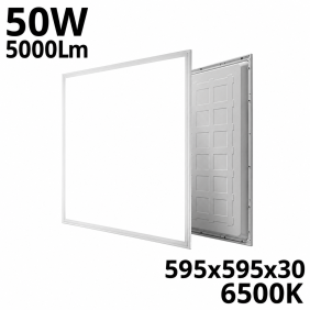 Panel Led Backlit 50W 5000Lm 595X595X30 6500K