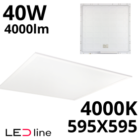 Panel Led 595X595 Backlit 40W 4000K 4000Lm - 202887