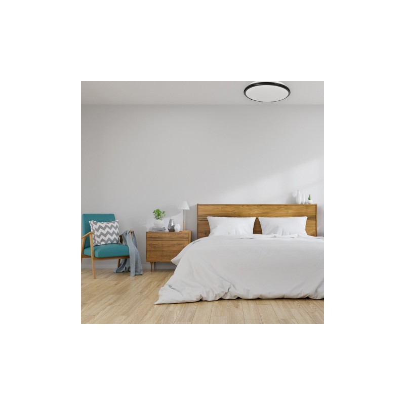 Plafon TERMA BLACK 28W LED Ø360 mm