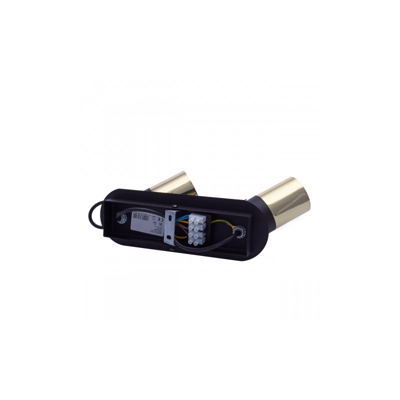 Punktowy reflektor sufitowy WILSON BLACK 2xGU10