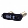 Punktowy reflektor sufitowy WILSON BLACK 2xGU10