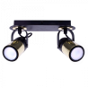 Punktowy reflektor sufitowy WILSON BLACK 2xGU10