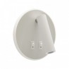 Biała LED lampa ścienna OTELLO LED C 6W+3W