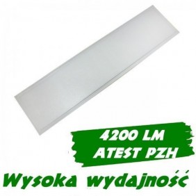 Panel LED 120x30 Timan 48W 4200lm - ATEST PZH - biała dzienna