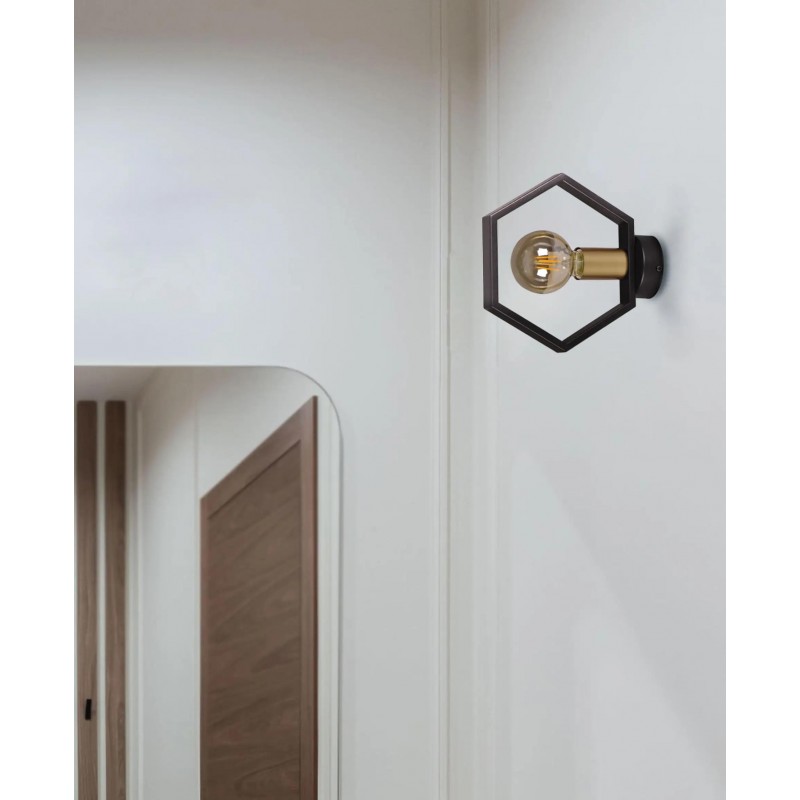 Kinkiet loft czarny K-4725 z serii HONEY E27