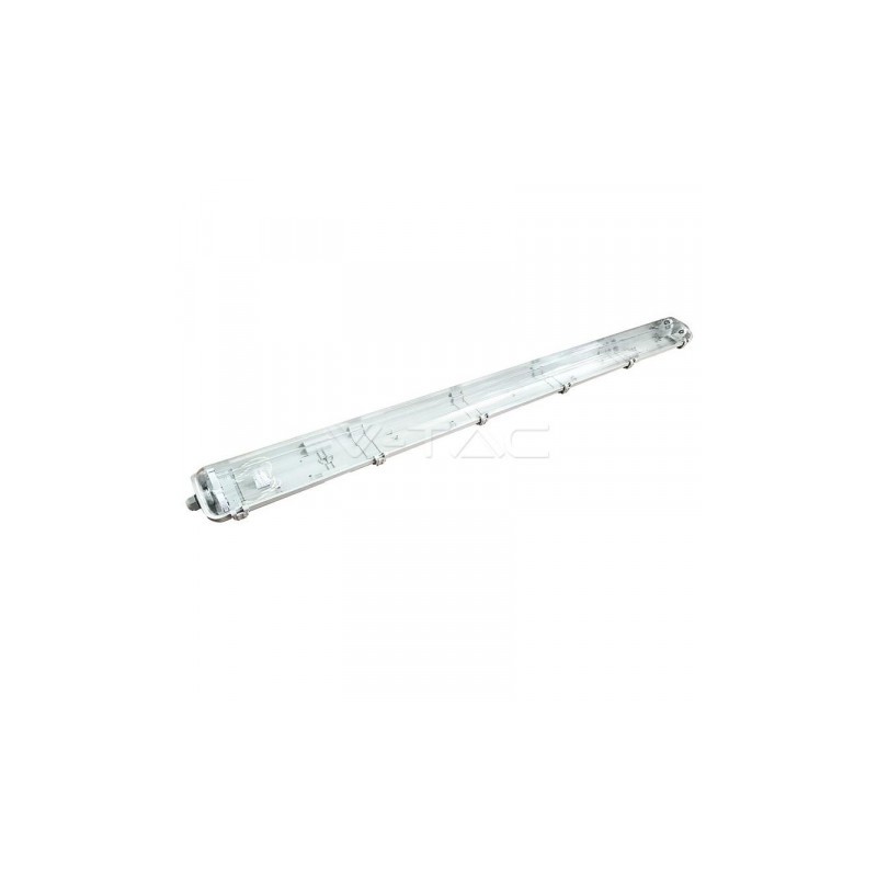 Oprawa Hermetyczna LED V-TAC PC/PC 2x120cm (2 x 18W) VT-12023 4000K (Tuby LED w zestawie) 3400lm