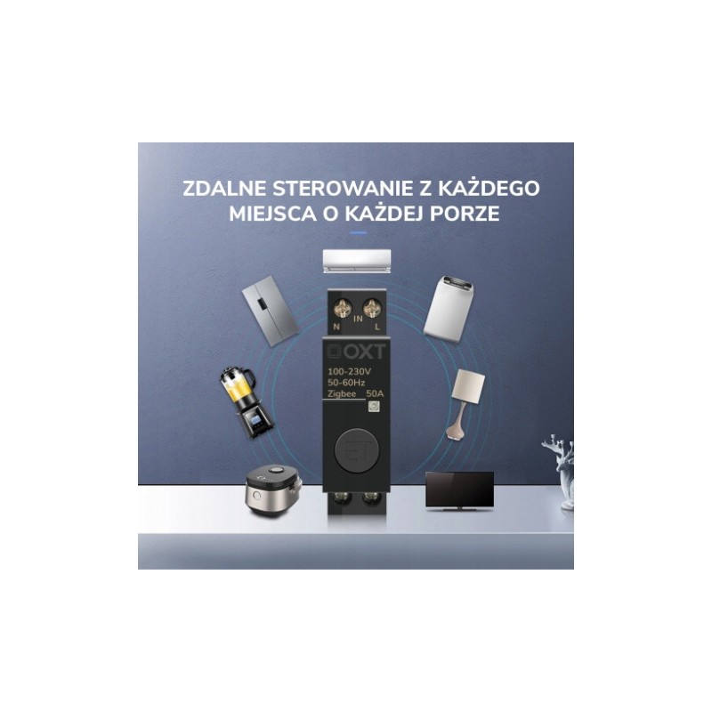 Sterownik 1-fazowy OXT 32A DIN ZigBee