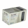 Oprawa V-TAC GIPS BETON GU10 Natynkowa Szary/Czarny Mat 5 Lat Gwarancji VT-865