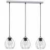 Lampa Wisząca Don Grey 3Xe27/60W/230V