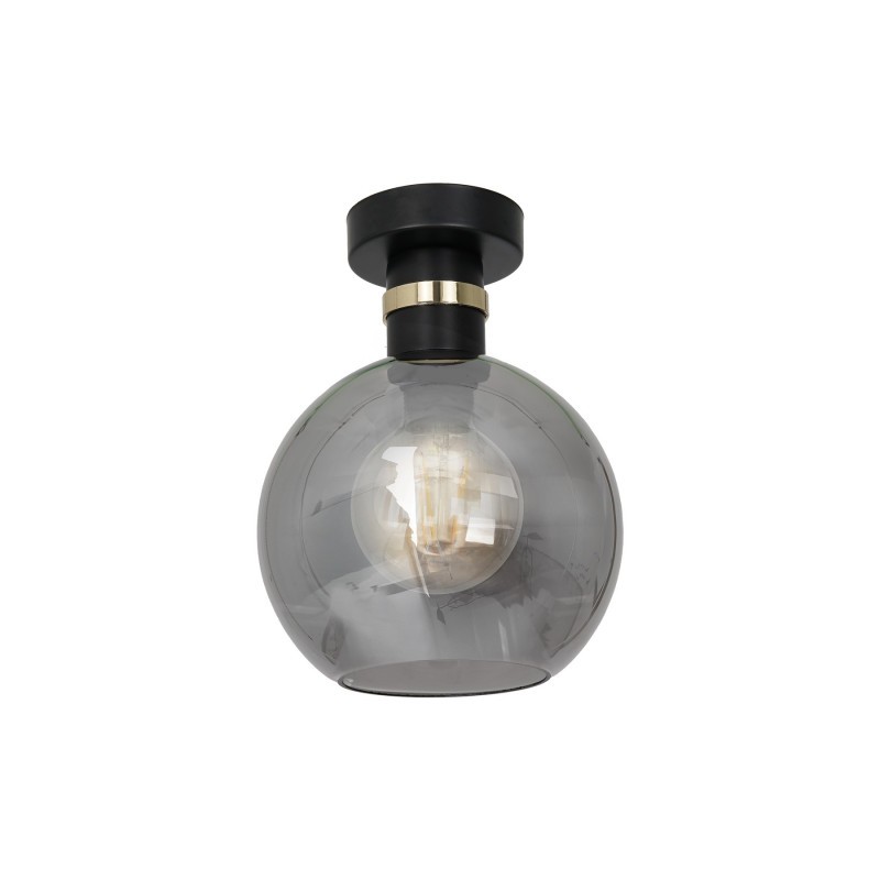 Lampa sufitowa OMEGA BLACK / GOLD 1xE27