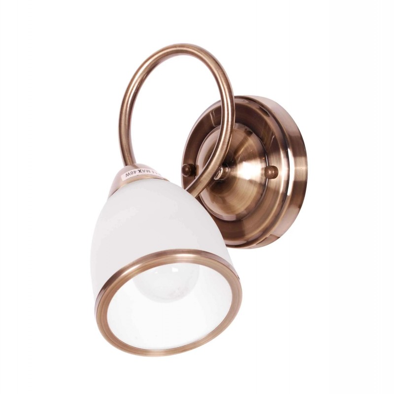 Kinkiet salon K-JSL-8090/1W AB z serii SAMIRA E14