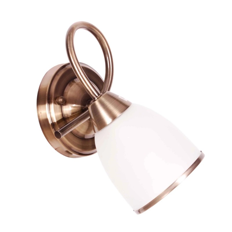 Kinkiet salon K-JSL-8090/1W AB z serii SAMIRA E14
