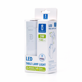 Lampa biurkowa LED LIGHT09 Biała 3W 4500K