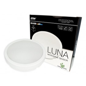 PLAFON LED LUNA LED line SMD2835 24W 170-250V 4000K IP65 z czujnikiem ruchu