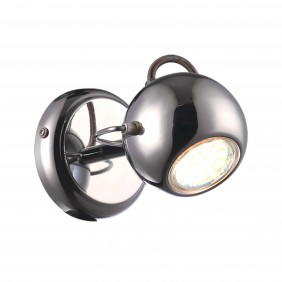 Kinkiet na ścianę K-8002/1 CHR z serii SALVA 1xGU10