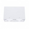 LAMPA SUFITOWA BLOCCO BIAŁA 2x7W GU10 LED