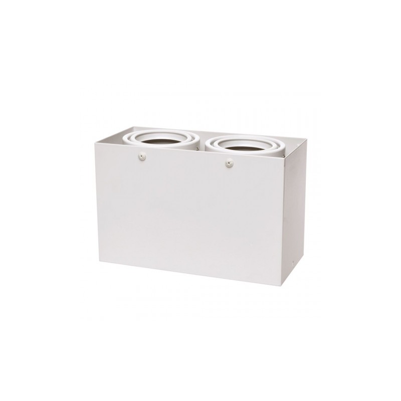 LAMPA SUFITOWA BLOCCO BIAŁA 2x7W GU10 LED