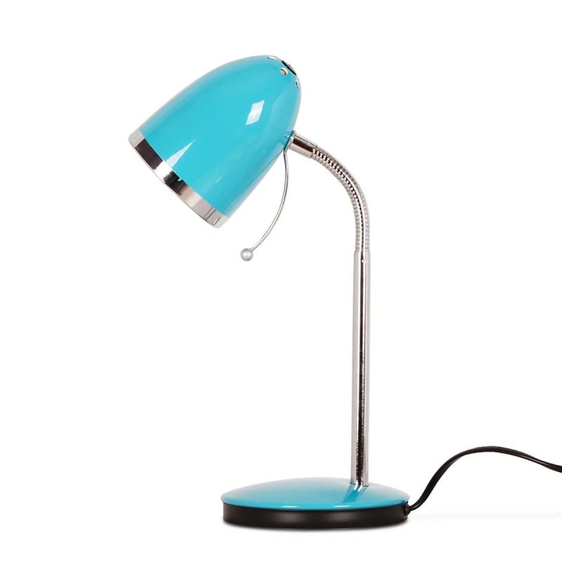 Lampka biurkowa turkusowa K-MT-200 z serii KAJTEK 1xE27