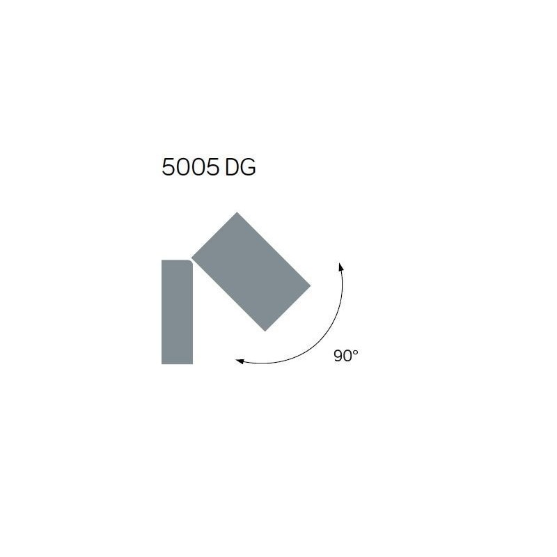 Kinkiet MINI SU-MA 5005 DG - CIEMNY POPIEL