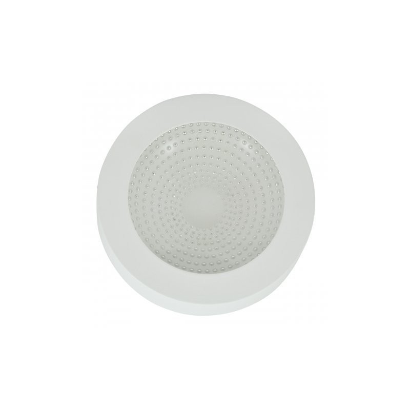 Plafon ASTI SILVER LED 10W 630lm dekoracyjna oprawa sufitowa natynkowa okrągła biała