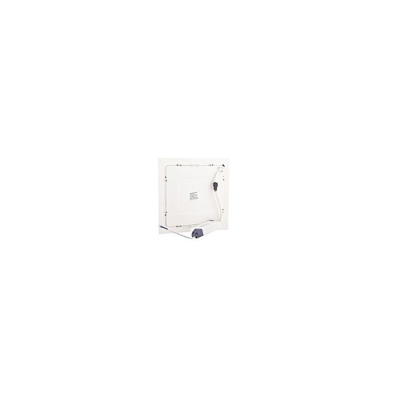 Plafon LED podtynkowy kwadrat 24W