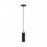 Lampa Wisząca Pedro Black 1xGU10
